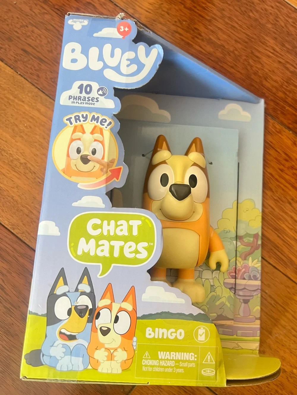 Bluey Chat Mates- Bingo, NWT